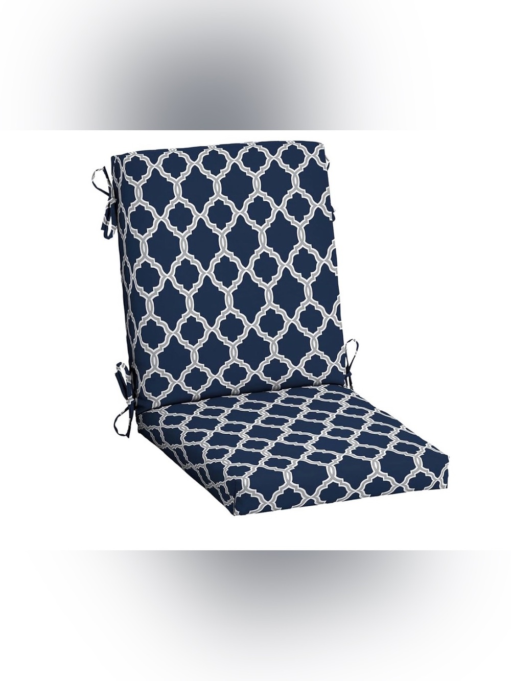 (Set of 2) Outdoor Dining Chair Cushion, 20 x 20, Rain-Proof, Fade Resistant
